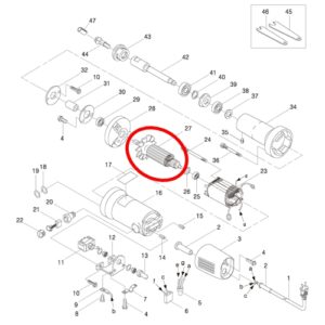 [KEYANG] — 3001330 Spare Parts Armature (Rotor)