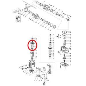 [KEYANG] — 3000221,3002242 Spare Parts Armature (Rotor)
