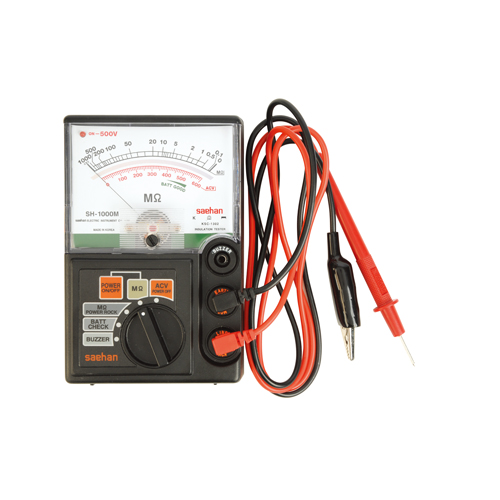 [Saehan] — SH-1000M Insulation Resistance Meter (Analog)