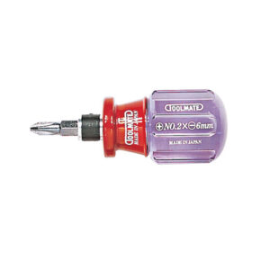 [Tool Mate] — 1200A Dual-Purpose Screwdriver (Transparent)