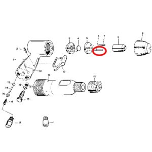[SP VESSEL] — SP-1410K Parts Valve Pin (Small)