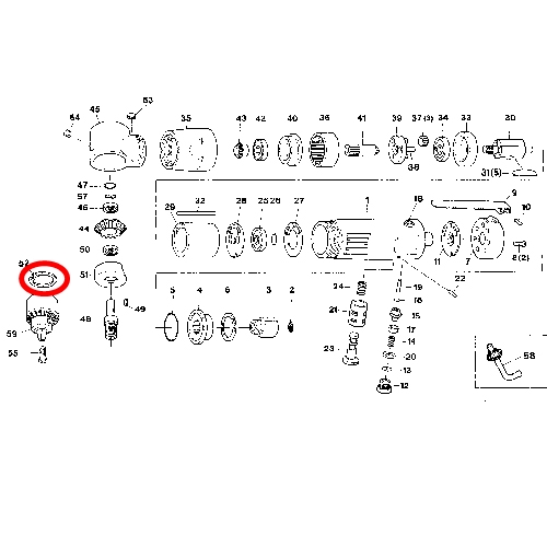 [SP VESSEL] — SP-1510AH Parts Ring