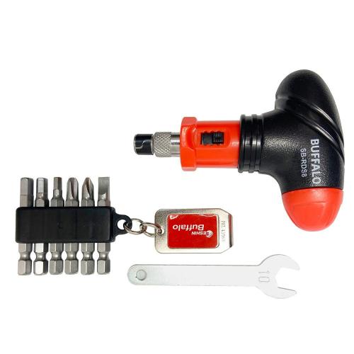 [Seshin Buffalo] — SB-RDS8 Driver Ratchet Screwdriver Set