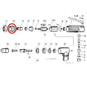 [SP VESSEL] — SP-1200AH Parts Cap Lock