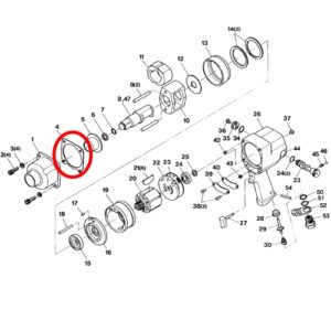 [SP VESSEL] — SP-1158 Parts Hammer Case Gasket