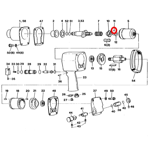 [SP VESSEL] — SP-1156TR Parts Ball