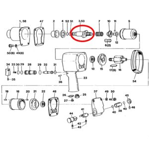 [SP VESSEL] — SP-1156TR Parts Anvil Assembly