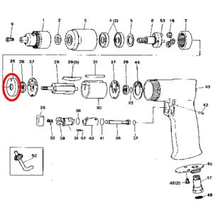 [SP VESSEL] — SP-1525 Parts Top Plate