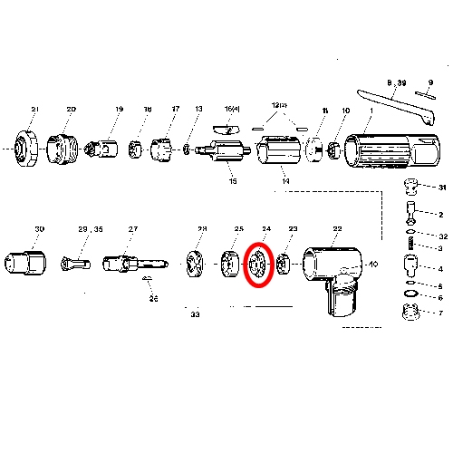 [SP VESSEL] — SP-1200AH Parts Gear