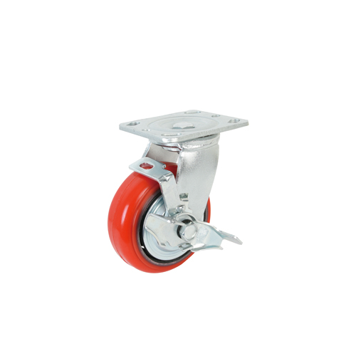 [GYUNGCHANG] — 165-2253 4040 Heavy-Duty Caster (Swivel + Brake)
