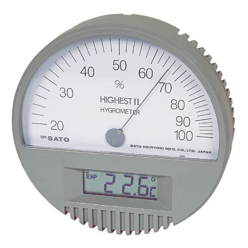 [Sato] — NO.7542 Hygrothermograph