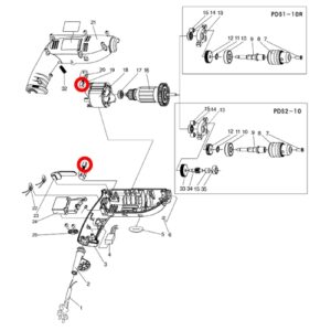 [KEYANG] — 2011427 Spare Parts Carbon Brush