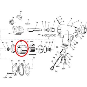 [SP VESSEL] — SP-1135B Parts Cylinder