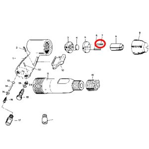 [SP VESSEL] — SP-1410K Parts Valve Pin (Large)