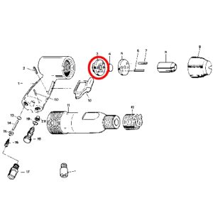 [SP VESSEL] — SP-1410K Parts Valve Case