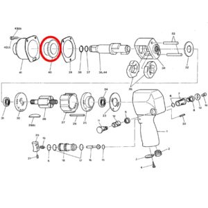 [SP VESSEL] — SP-1148F Parts Hammer Case Bushing