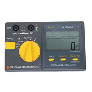 [Taekwang] — TK-2000M Insulation Resistance Meter (Digital)