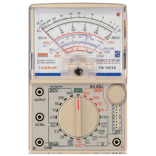 [Taekwang] — TM-502TR Analog Tester