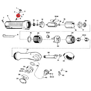[SP VESSEL] — SP-1133SX-2 Parts Throttle Valve