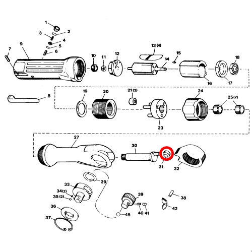 [SP VESSEL] — SP-1133SX-2 Parts Drive Bushing