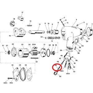 [SP VESSEL] — SP-1135B Parts Throttle Valve Spring