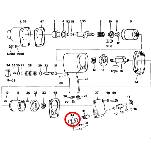 [SP VESSEL] — SP-1156TR Parts Regulator (B)