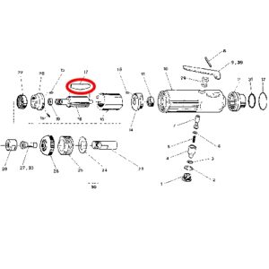 [SP VESSEL] — SP-1220 Parts Blade Set (4EA)