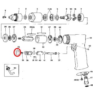 [SP VESSEL] — SP-1525 Parts Trigger