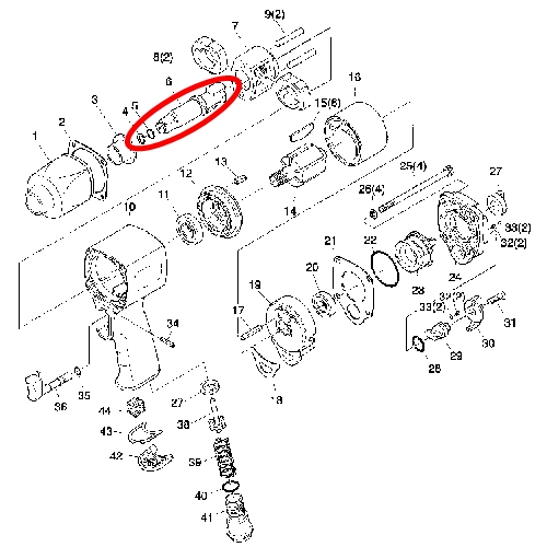 [SP VESSEL] — SP-7142S Parts Anvil Assembly