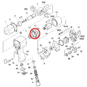 [SP VESSEL] — SP-7142S Parts Top Plate