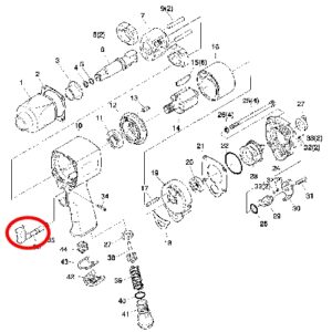[SP VESSEL] — SP-7142S Parts Trigger