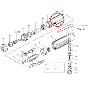 [SP VESSEL] — SP-1200 Parts Cylinder