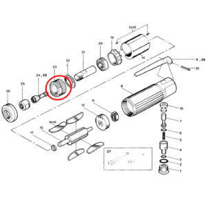 [SP VESSEL] — SP-1200 Parts Nut