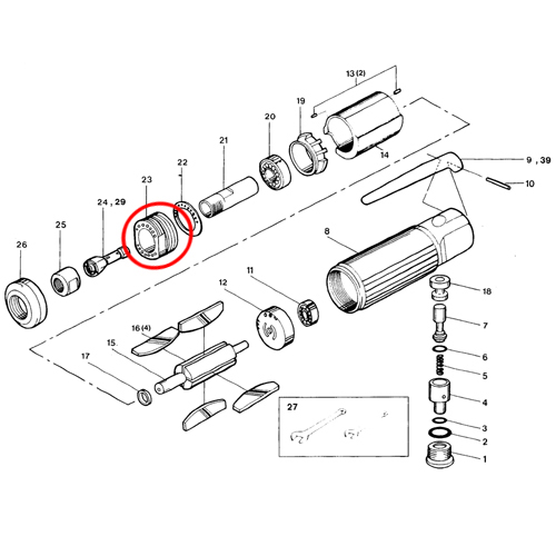 [SP VESSEL] — SP-1200 Parts Nut