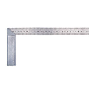 [BlueTec] — BD-ASQ150 Steel Ruler Right Angle Ruler (Zinc)