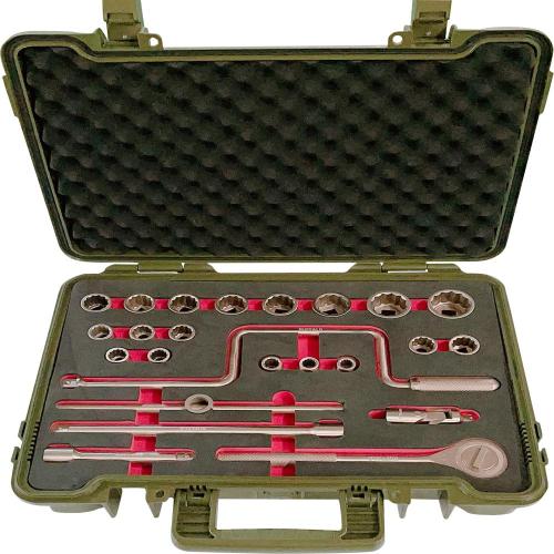 [Seshin Buffalo] — 101H Explosion-Proof Tool Hand Socket Set (Explosion-proof)