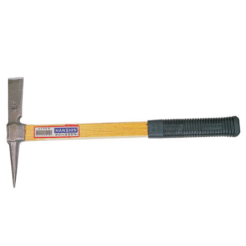 [Hanshin] — YGL-57M Hammer Welding Hammer (Rubber Handle)