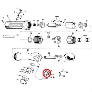 [SP VESSEL] — SP-1133SX-2 Parts Reverse Button
