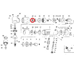 [SP VESSEL] — SP-1510AH Parts Pinion