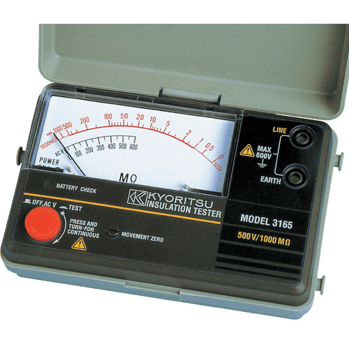 [Kioritz] — 3165 Insulation Resistance Meter (Analog)