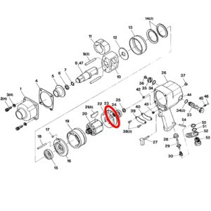 [SP VESSEL] — SP-1158 Parts Bottom Plate Gasket