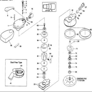 [SP VESSEL] — SP-3905DF-A5 Parts Blade (1 Set/5 EA)
