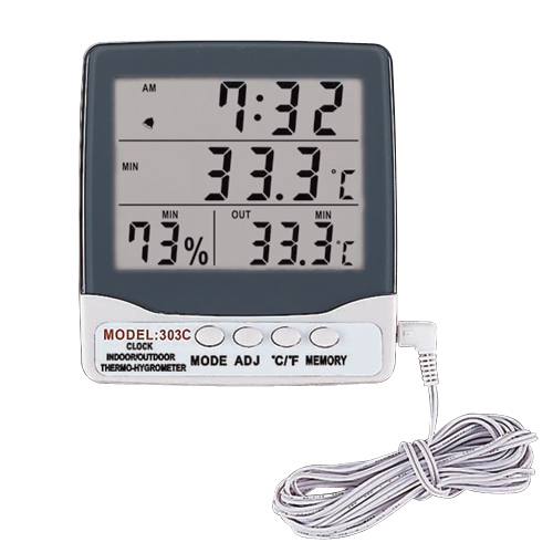 [BlueTec] — J-303C Thermometer Hygrothermograph
