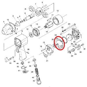 [SP VESSEL] — SP-7140 Parts Housing Cap Gasket