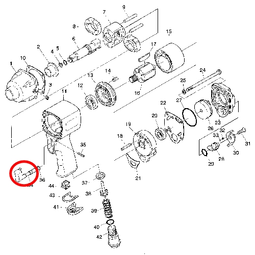 [SP VESSEL] — SP-7140 Parts Trigger