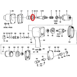 [SP VESSEL] — SP-1156TR Parts Spacer