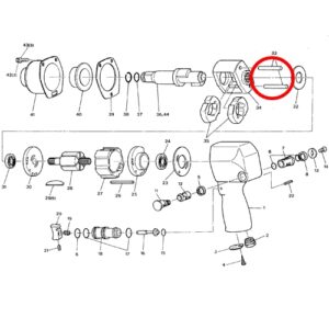[SP VESSEL] — SP-1148F Parts Hammer Pin
