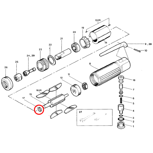 [SP VESSEL] — SP-1200 Parts Bearing Space