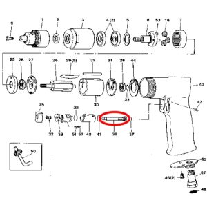 [SP VESSEL] — SP-1525 Parts Throttle Valve