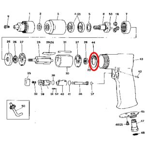 [SP VESSEL] — SP-1525 Parts Motor Gasket